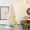 Glitzhome® Faux Rabbit Fur Christmas Tree Skirt